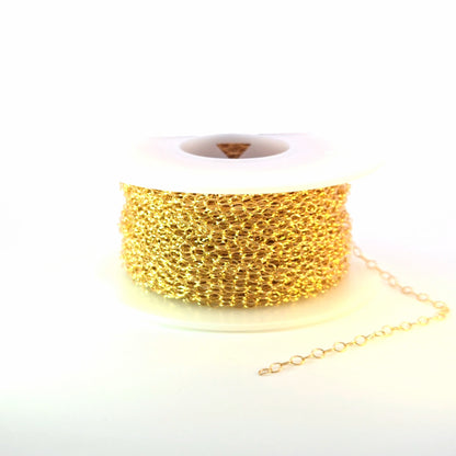 1310GF. 14K Gold Filled Smooth Cable Chain