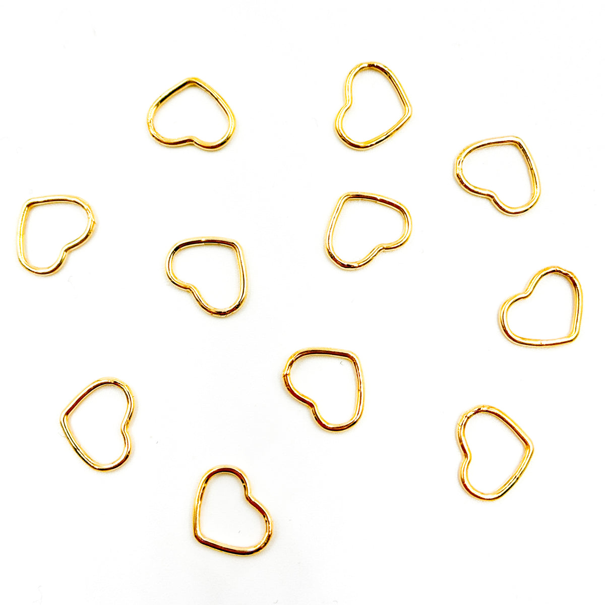 V290MGF. 14k Gold Filled Heart Charm
