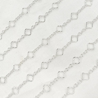 Sterling Silver Clover Link Chain