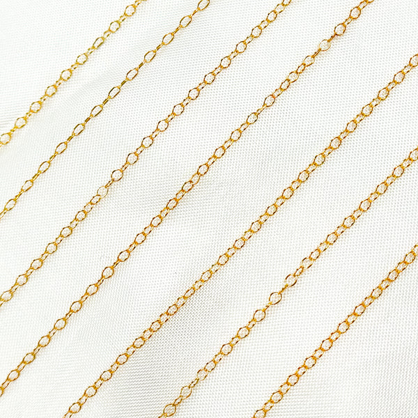 Yellow Gold Filled Chains - 14K
