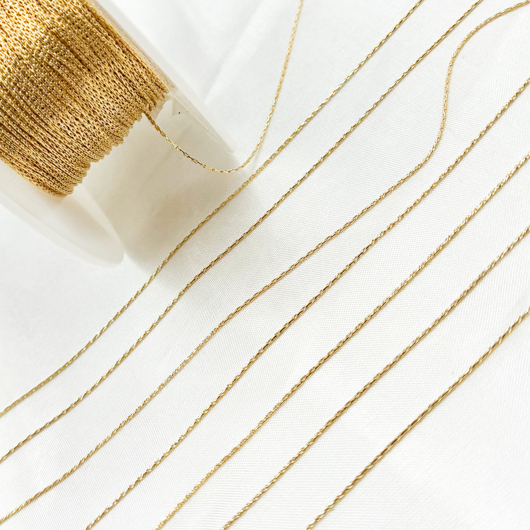 1285GF. 14K Gold-Filled Dainty Snake Chain