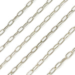 Load image into Gallery viewer, Y137OX. Oxidized Sterling Silver Paperclip Chain
