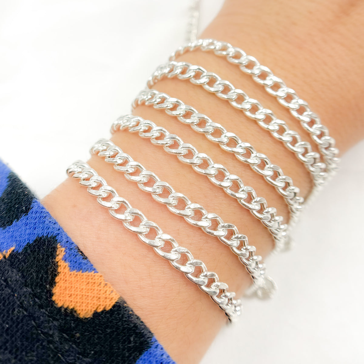 Sterling Silver Curb Chain