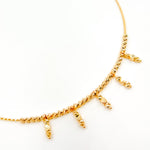 Load image into Gallery viewer, 275/390. 14K Solid Gold Fancy Choker Necklace
