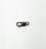 Load image into Gallery viewer, Black Rhodium 925 Sterling Silver 14mm Lobster Clasps. BRLC4
