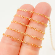 14k Gold Filled Infinity Link Chain