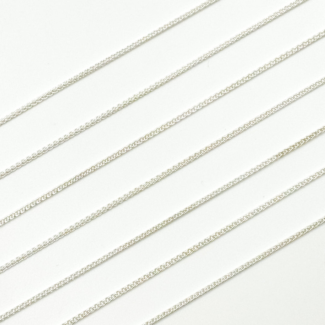 925 Sterling Silver Wheat Chains