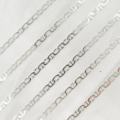 Sterling Silver Marina Link Chain