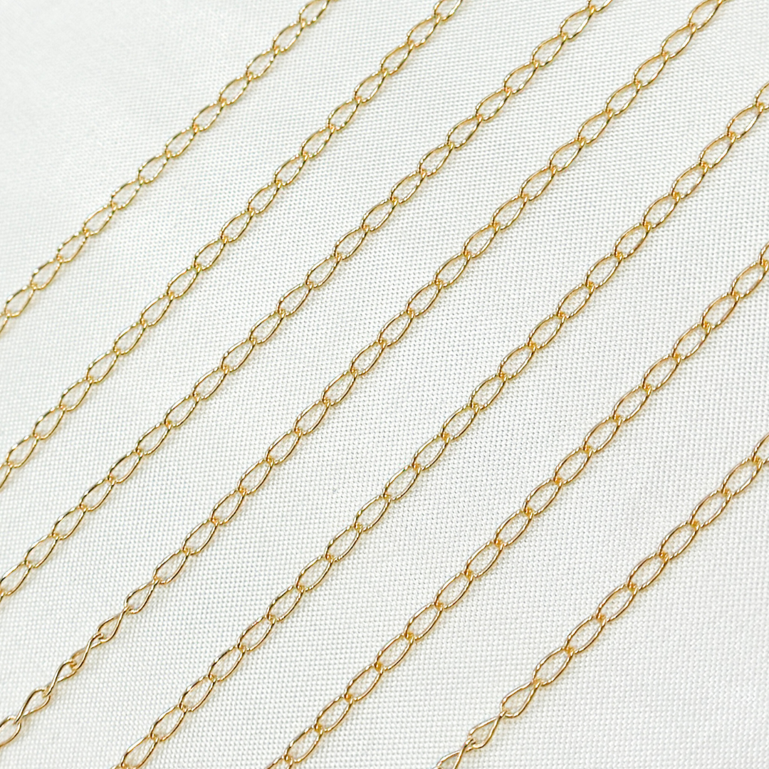 1610CGF. 14k Gold Filled Smooth Cable Chain