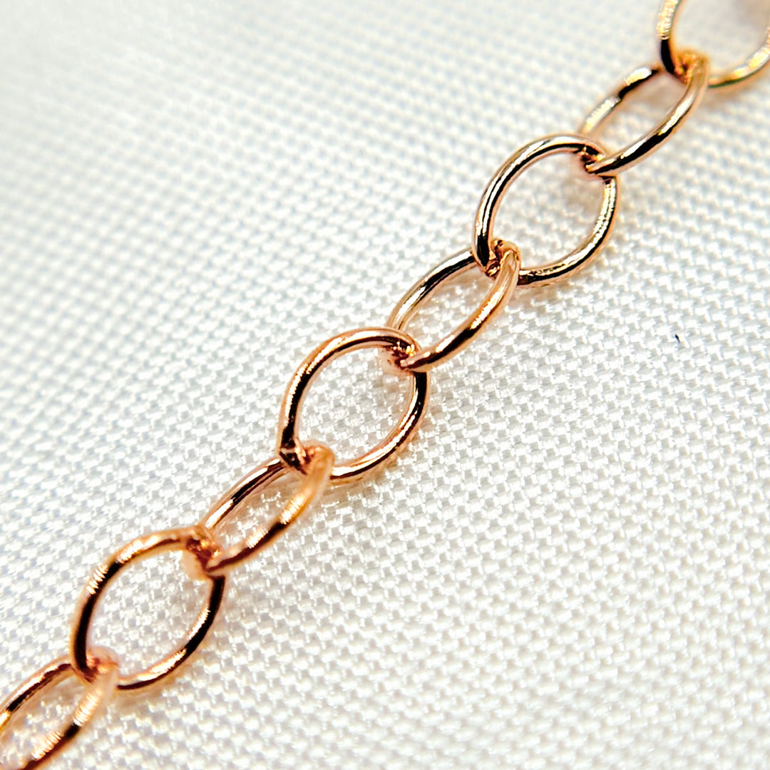 1808RGF. Rose Gold Filled Smooth Cable Chain