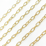Load image into Gallery viewer, V151DCGP. Gold Plated 925 Sterling Silver Diamond Cut Cable Link Chain