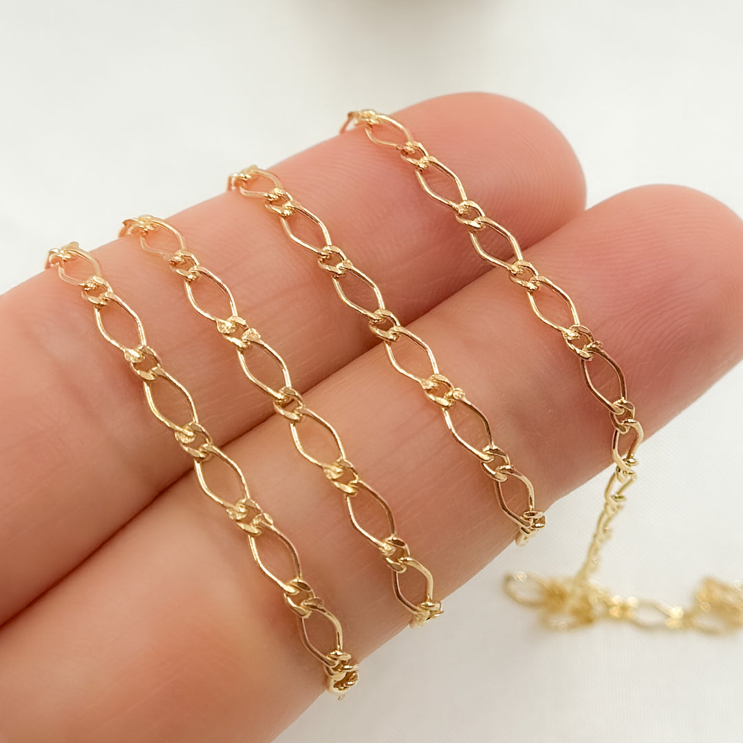 14k Gold-Filled Long and Short Links. V243GF