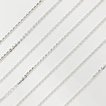 Load image into Gallery viewer, Z16SS. Sterling Silver Flat Cable Chain
