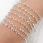 Load image into Gallery viewer, Y125SS. Sterling Silver Oval Link Chain

