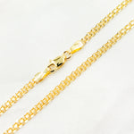 Load image into Gallery viewer, 035R03AC2T2. 14K Solid Gold Bismark Link Chain
