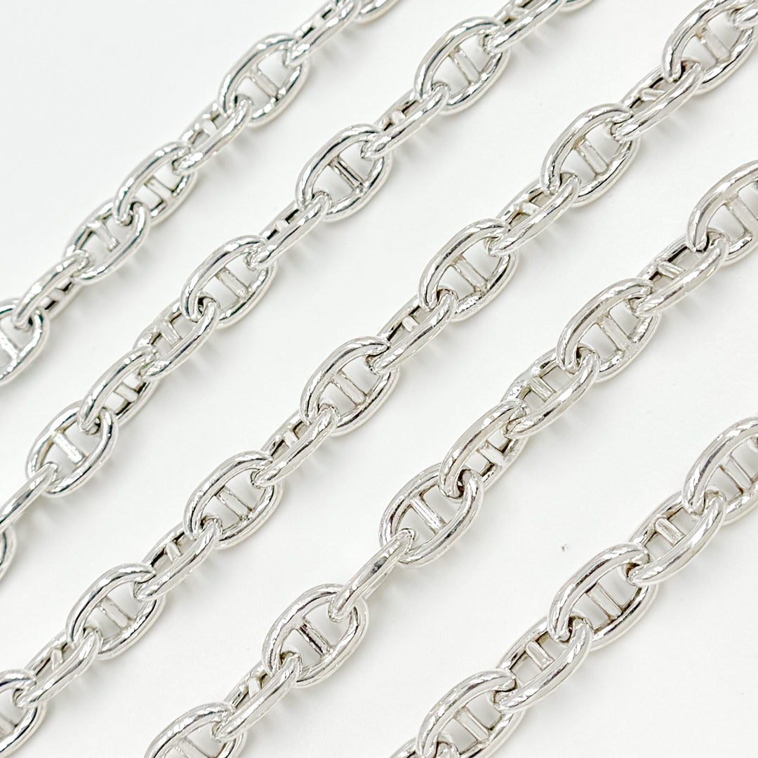 V81SS. Sterling Silver Marina Chain