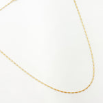 Load image into Gallery viewer, 025R02E0T. 14k Solid Yellow Gold Smooth Round Bars Link Chain
