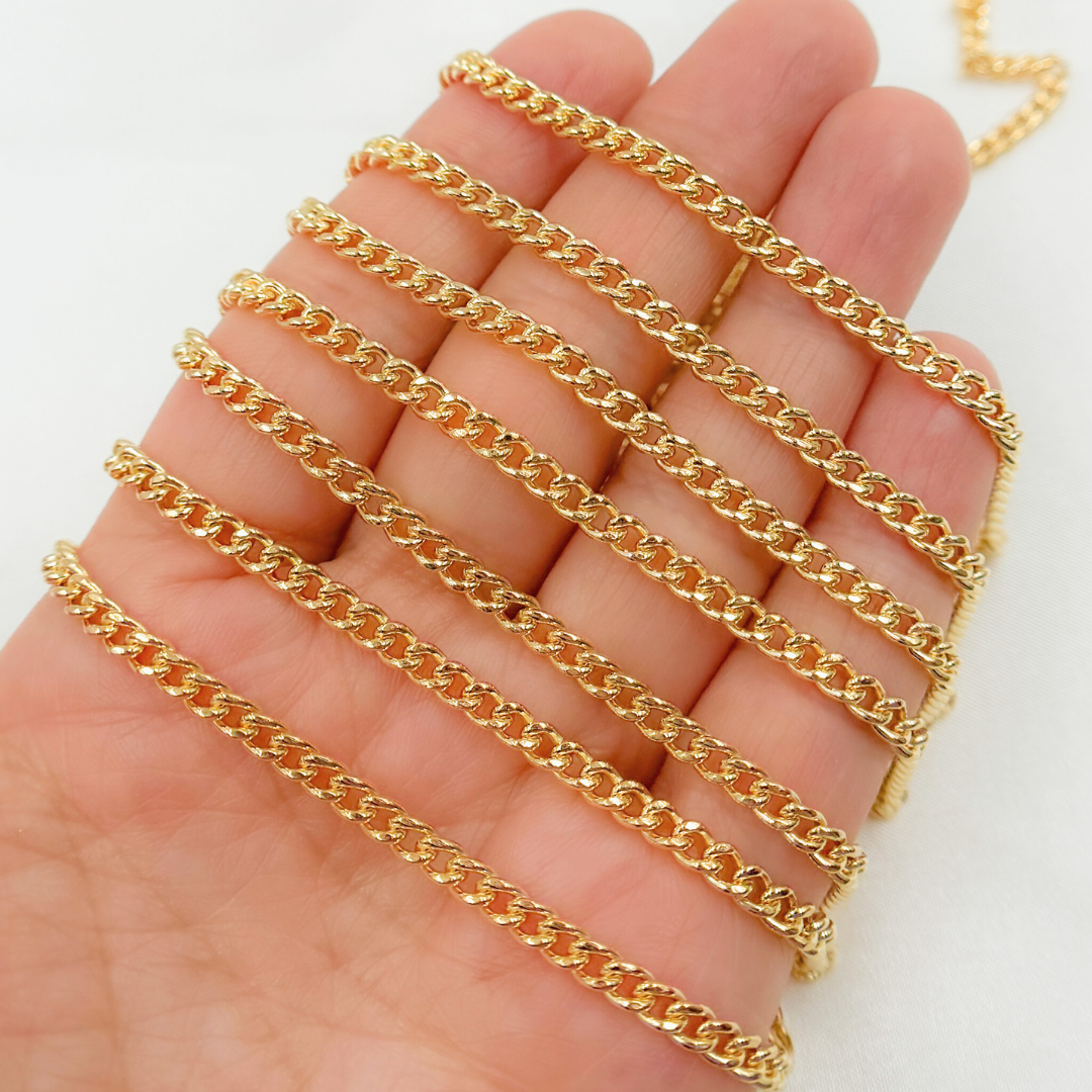 14k Gold Filled Curb Chain