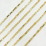Load image into Gallery viewer, Y45GP. Gold Plated 925 Sterling Silver Box Chain