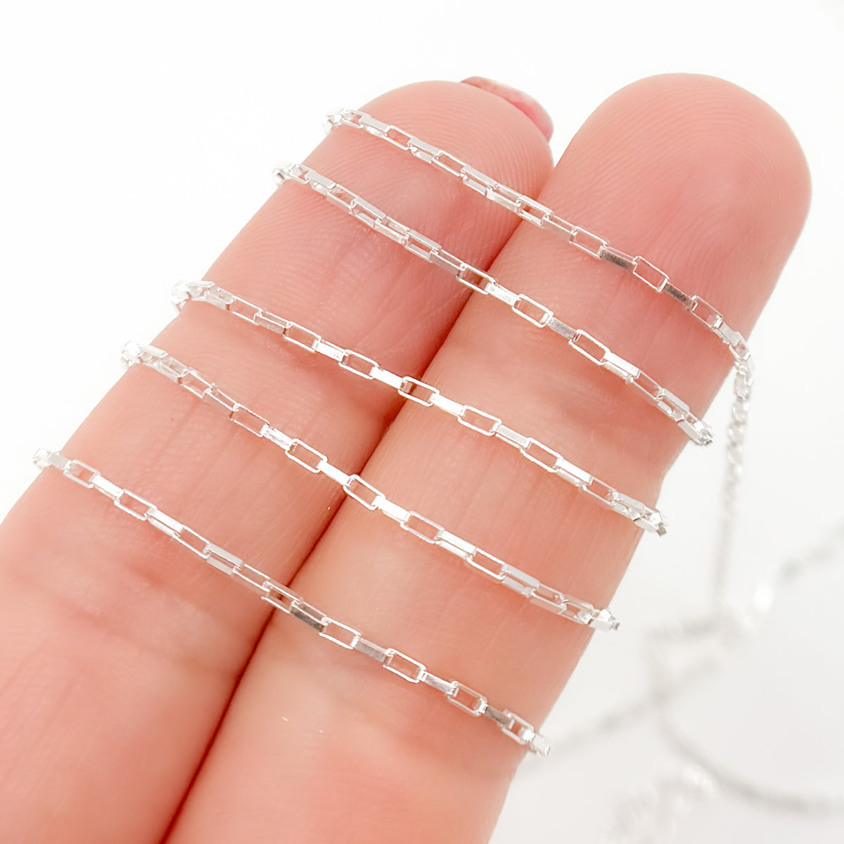 Sterling Silver Box Chain