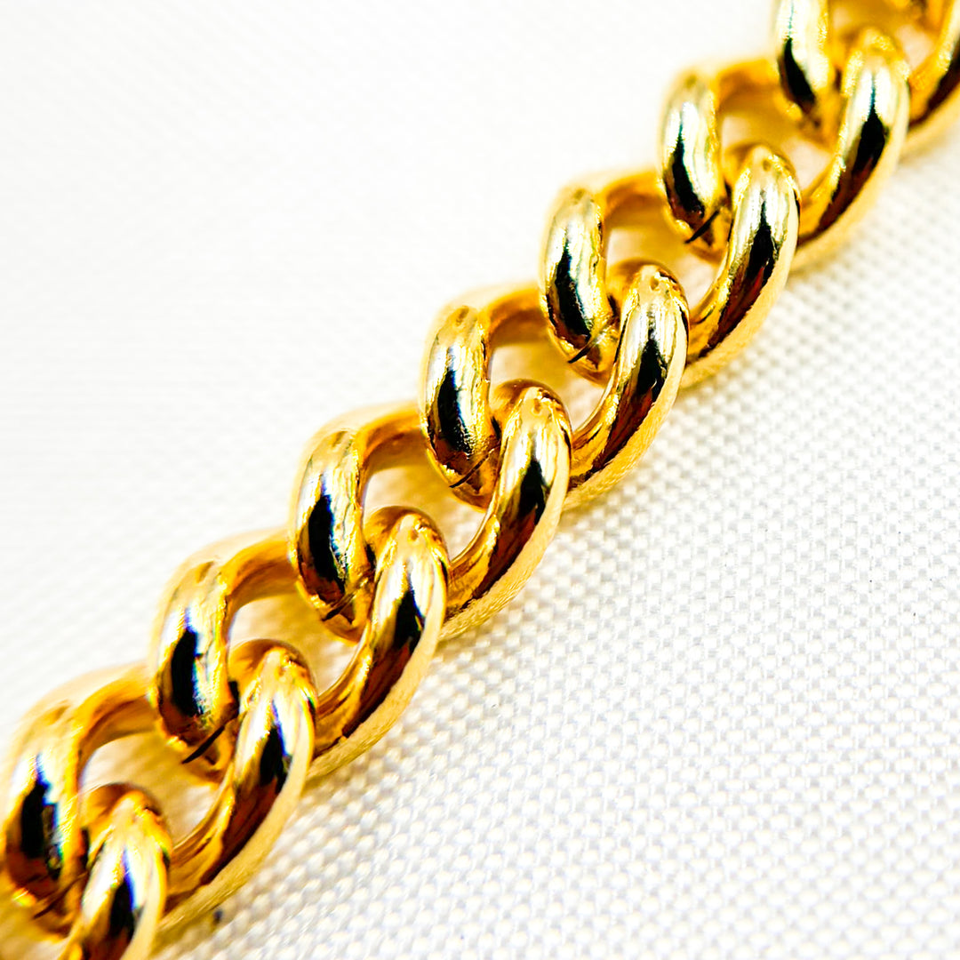 SB3CGF. Gold Filled Curb Chain