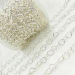 Load image into Gallery viewer, 1408SS. Sterling Silver Smooth Heart Chain
