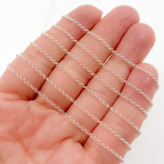 Sterling Silver Rolo Link Chain