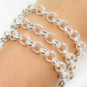Sterling Silver Rolo Link Chain