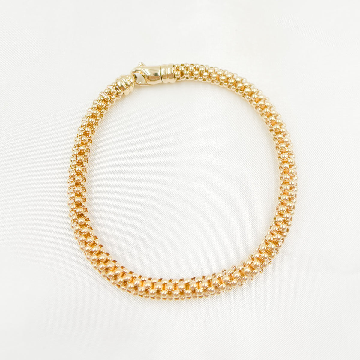 268/631/G. 14K Solid Gold Bracelet