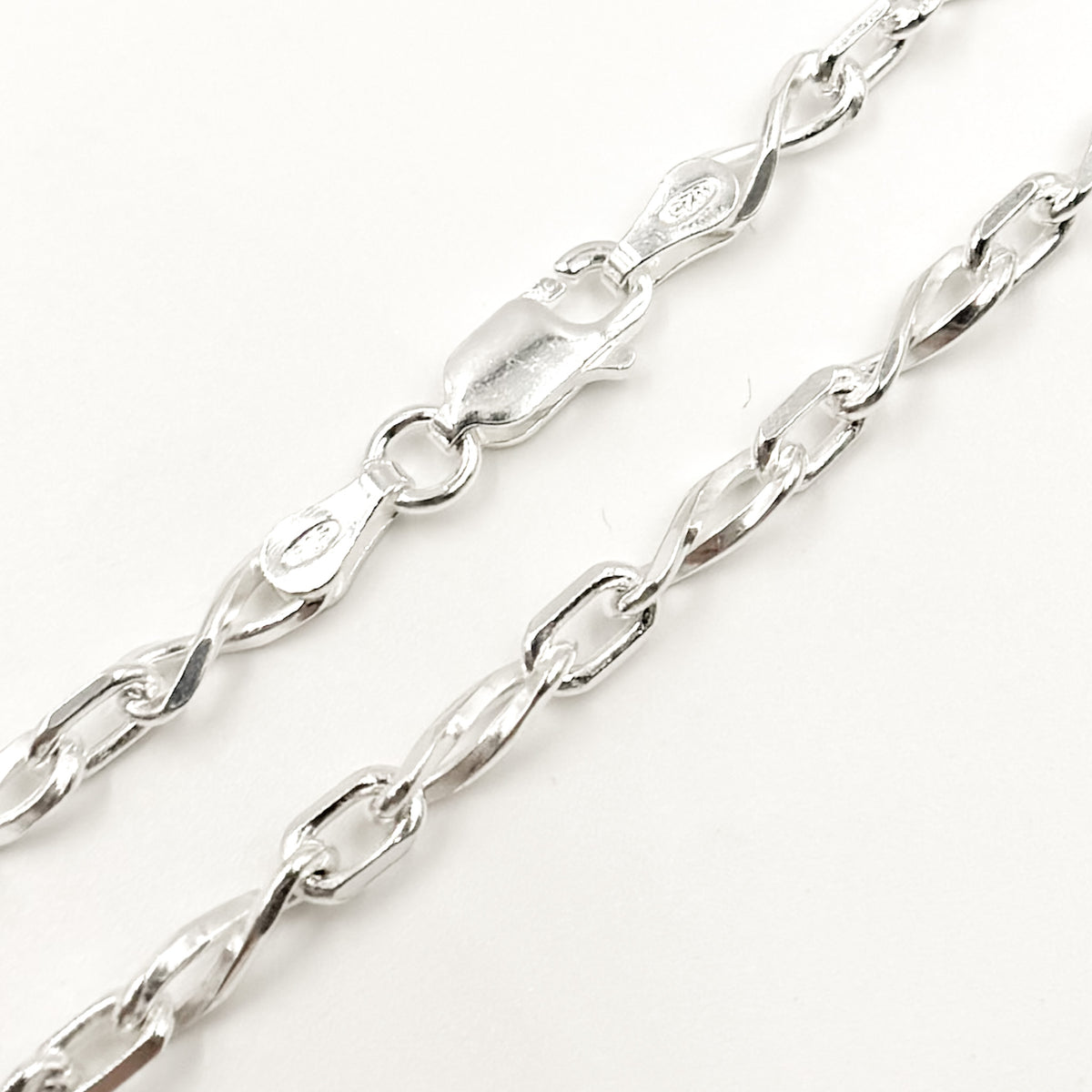 Sterling Silver Infinity Necklace