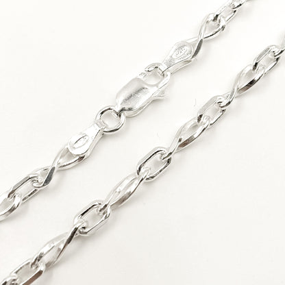 Sterling Silver Infinity Necklace