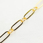 Load image into Gallery viewer, 141F. 14K Yellow Gold Filled Flat Long and Short Chain
