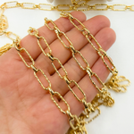 Load image into Gallery viewer, V166GP. Gold Plated 925 Sterling Silver Paperclip Chain