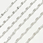 Load image into Gallery viewer, Sterling Silver Textured Marina Chain