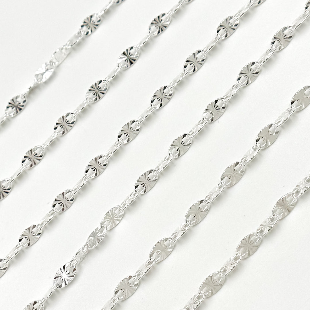 Sterling Silver Textured Marina Chain
