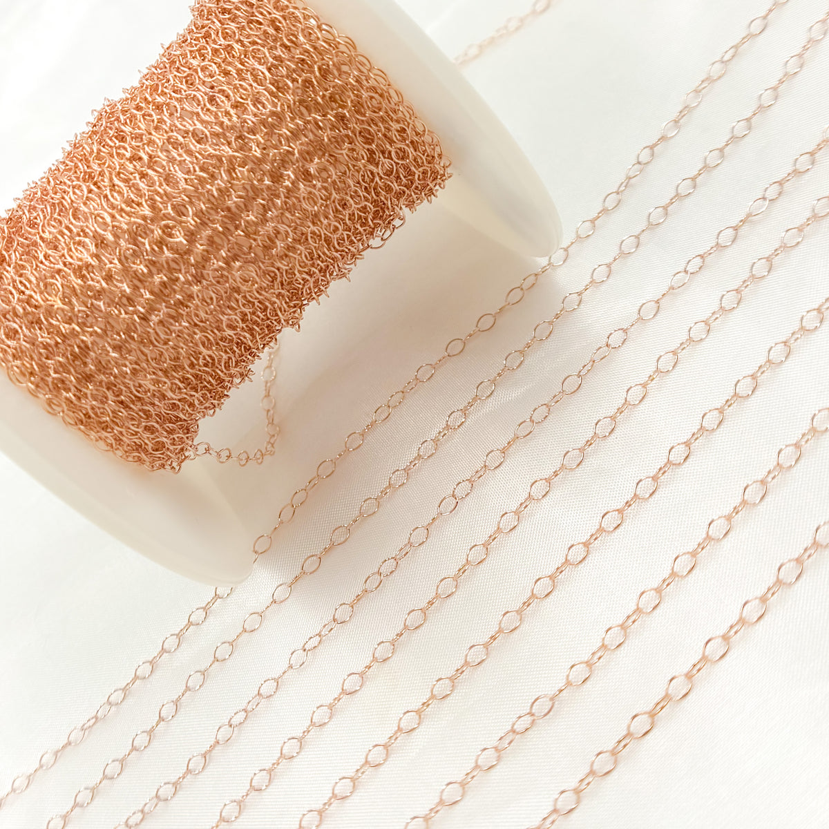 Rose Gold-Filled Smooth Cable Chain