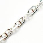 Load image into Gallery viewer, Sterling Silver Diamond Cut Marina Chain