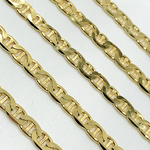 Load image into Gallery viewer, Y77GP. Gold Plated  925 Sterling Silver Marina Chain