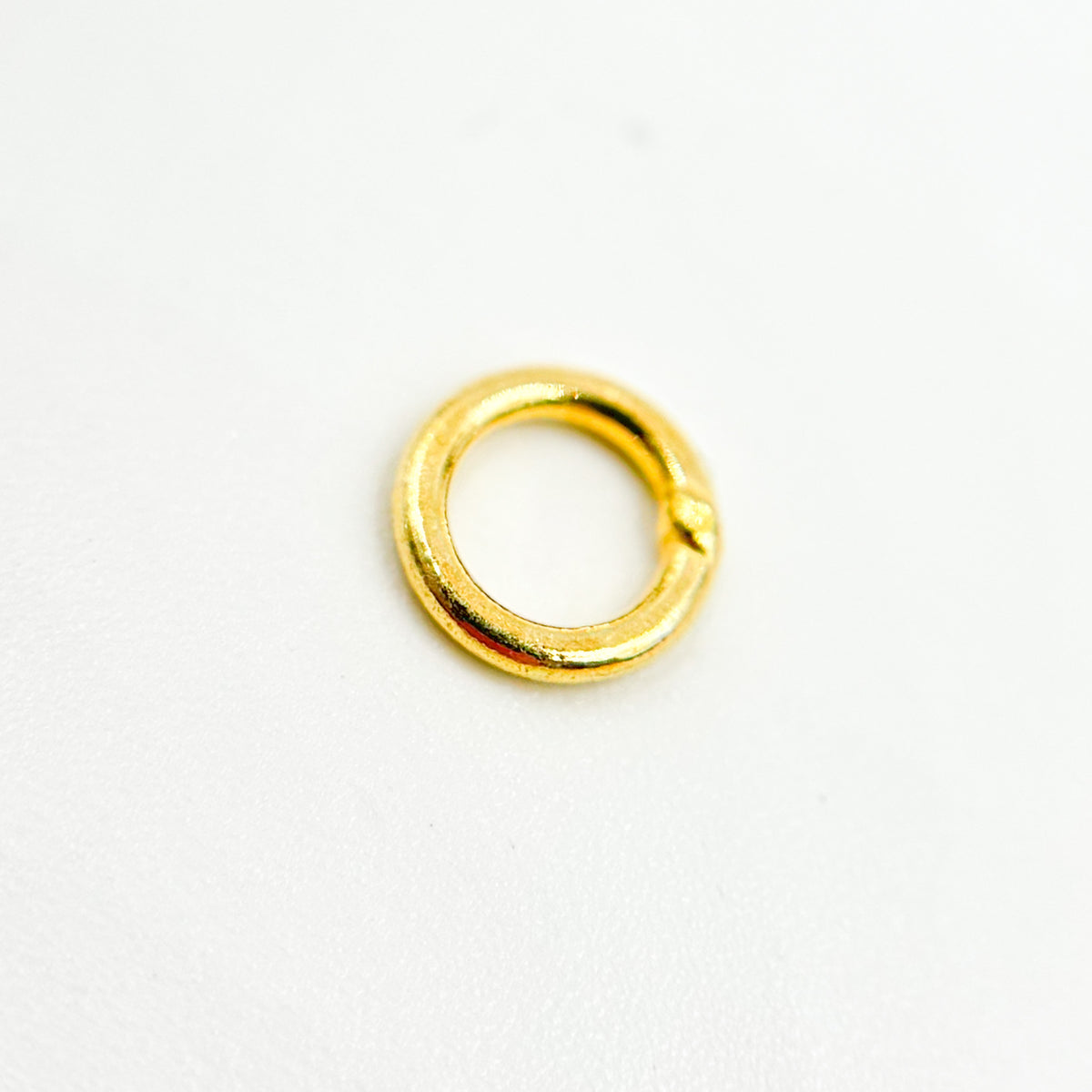 5MM Close Gold Plated Jump Ring