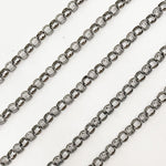 Load image into Gallery viewer, Sterling Silver Black Rhodium Rolo Chain