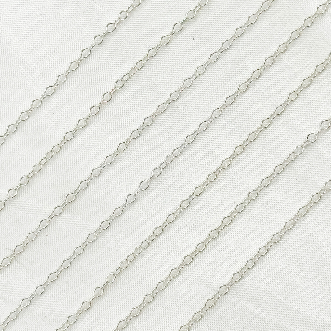 1320SS. Sterling Silver Cable Link Chain