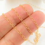 Load image into Gallery viewer, 14k Gold Filled Cable Chain. 1608CGF
