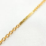 Load image into Gallery viewer, 1399GF. 14K Gold-Filled Cable and Bars Chain
