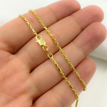 Load image into Gallery viewer, 060R04CLH5. 14k Solid Yellow Gold Box Link Chain
