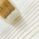 Load image into Gallery viewer, 1218DGF. 14K Gold-Filled Smooth Cable Chain