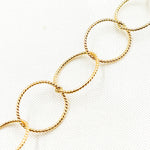 Load image into Gallery viewer, 693TWGF. 14K Gold Filled Twisted Round Link Chain
