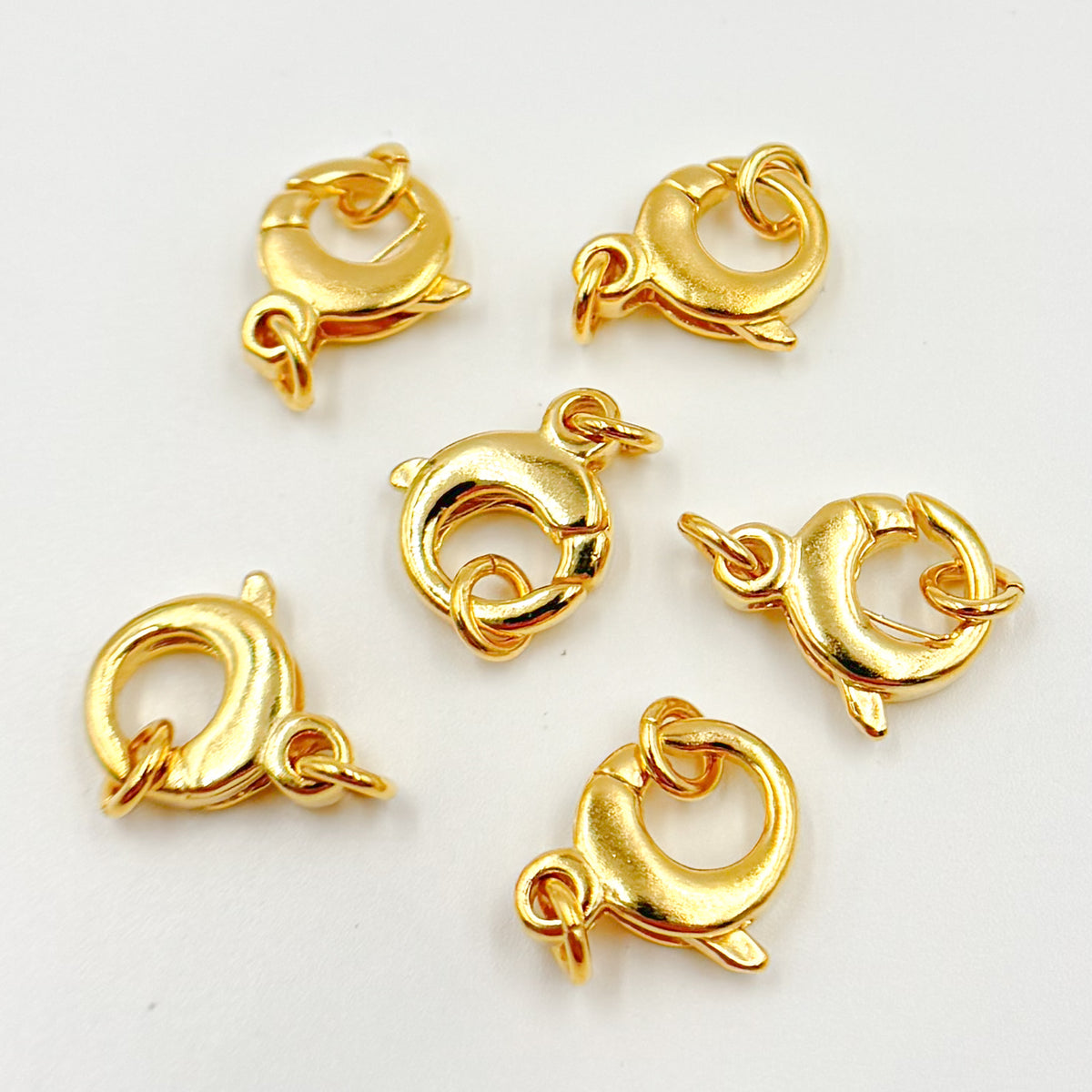 14MM Gold-plated Sterling Silver Trigger Clasp