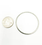 Load image into Gallery viewer, BS8-OX. Oxidized Silver Circle Size 50mm
