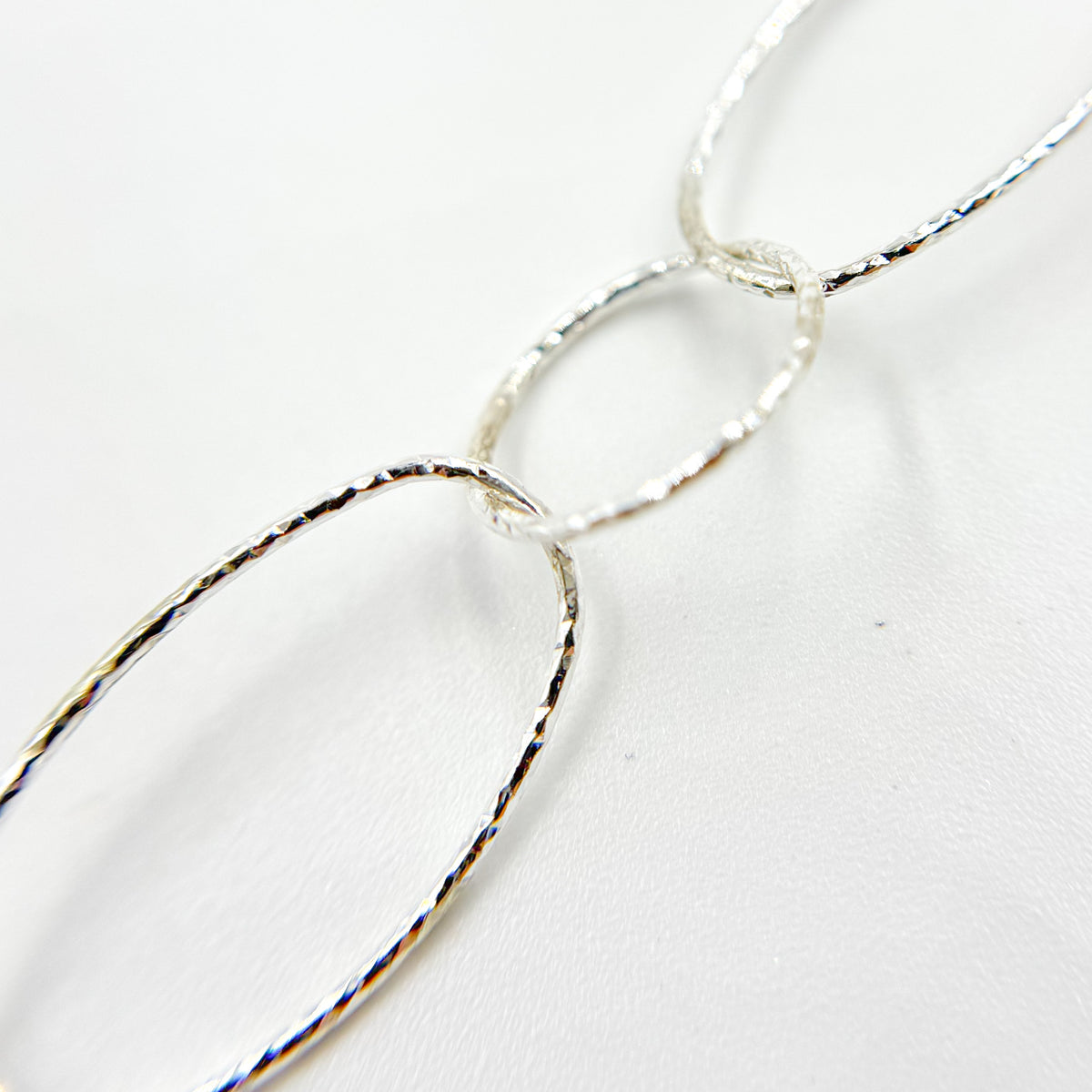Sterling Silver Diamond Cut Cable Chain