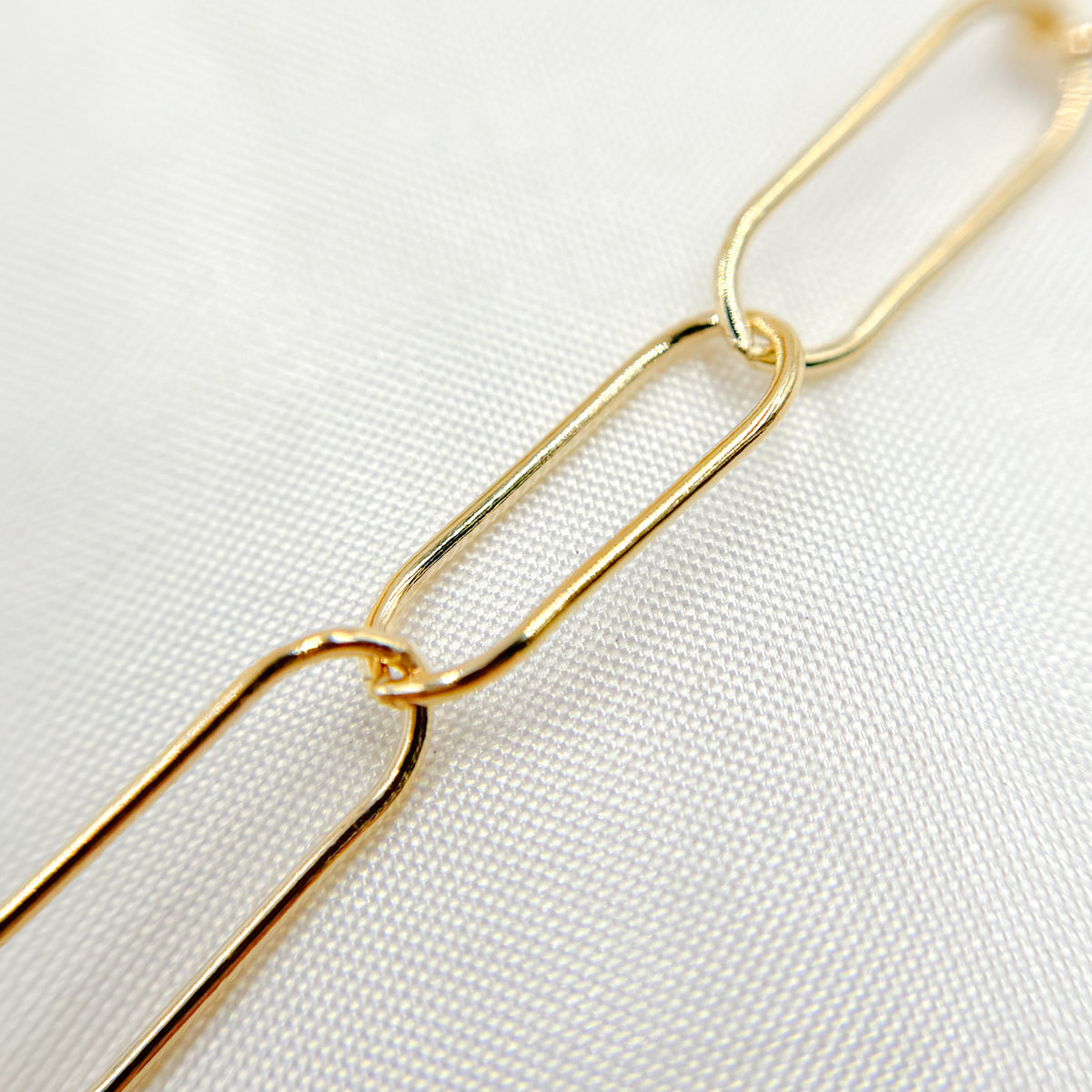 14K Gold Filled Paperclip Chain